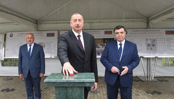 Президент Азербайджана принял участие в открытии ряда объектов в Масаллы - ФОТО - ОБНОВЛЕНО